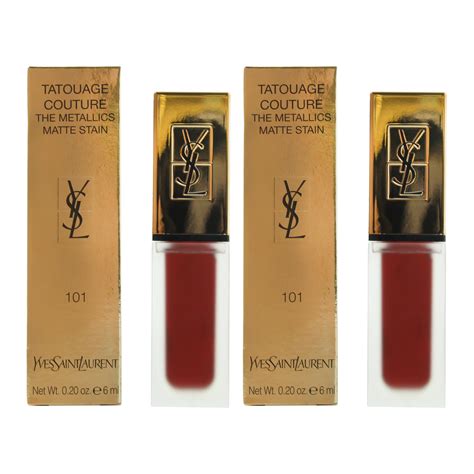 ysl tatouage chrome red clash limited edition|Tatouage Couture Metallics .